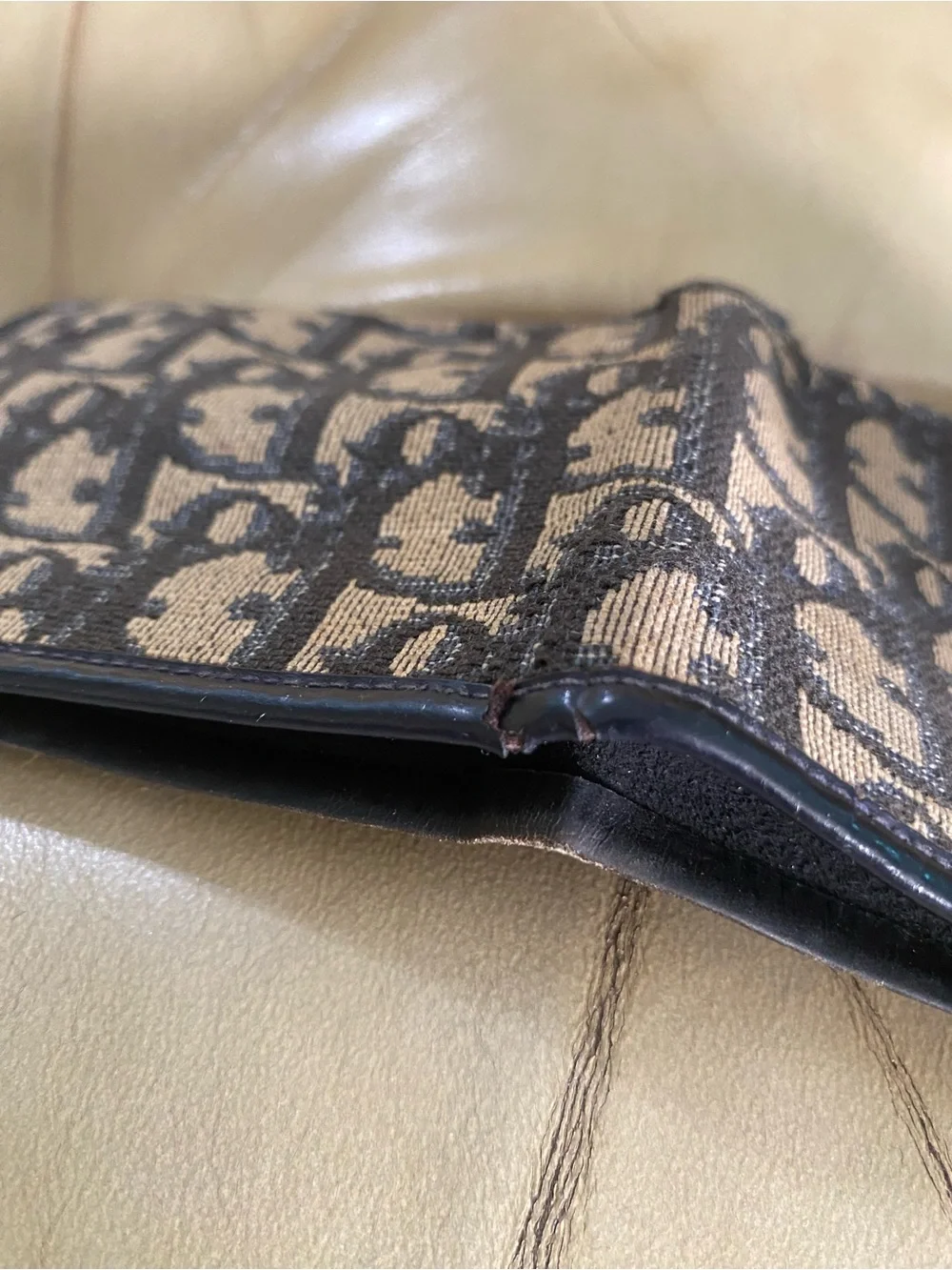 SALE! Dior Vintage Set Accessories Wallet Key Pouch Note Holder Trotter Logo